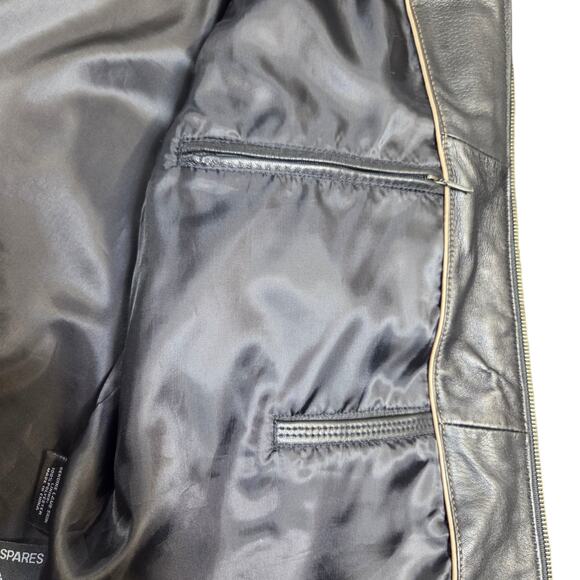 Roundtree & Yorke Burnished Lambskin Leather Jacket Coat‎ Size XL Excellent - Picture 11 of 16